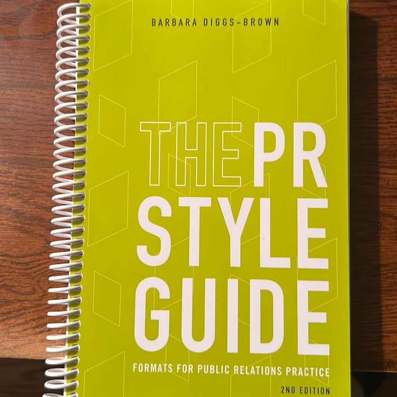 The PR Styleguide