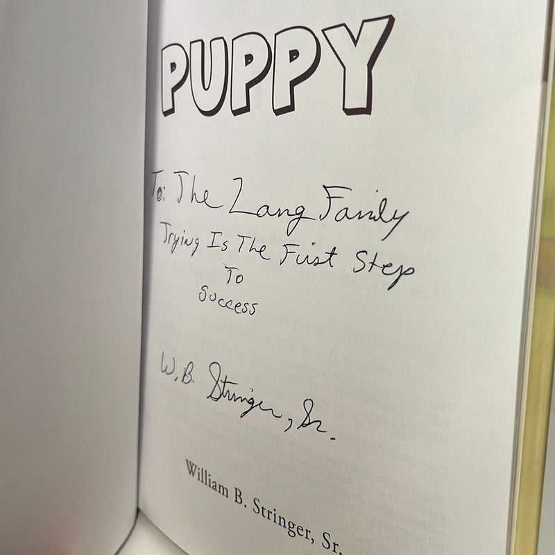 Puppy (Inscribed and Signed copy) 
