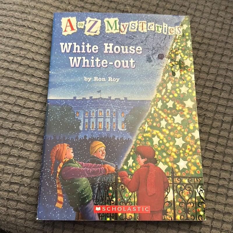 A to Z Mysteries: White House White-Out