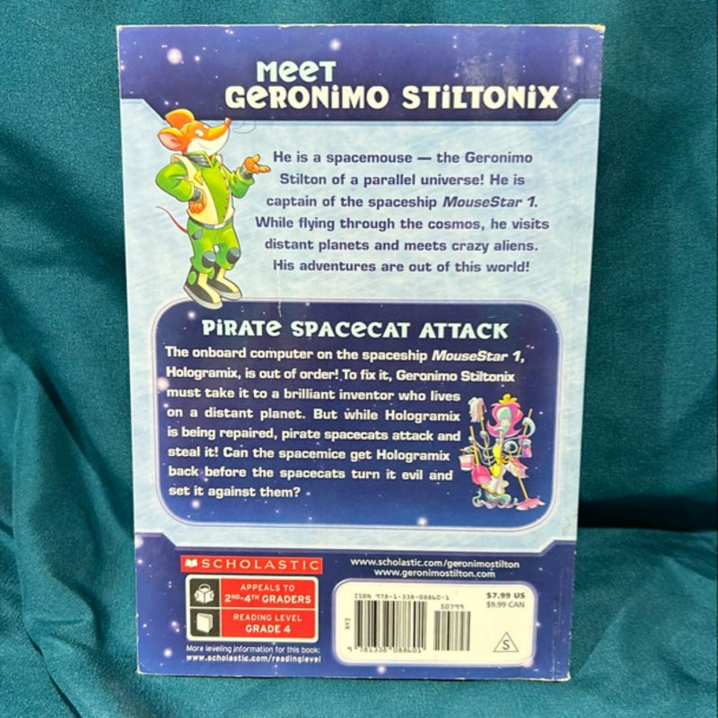 Pirate Spacecat Attack (Geronimo Stilton Spacemice #10)