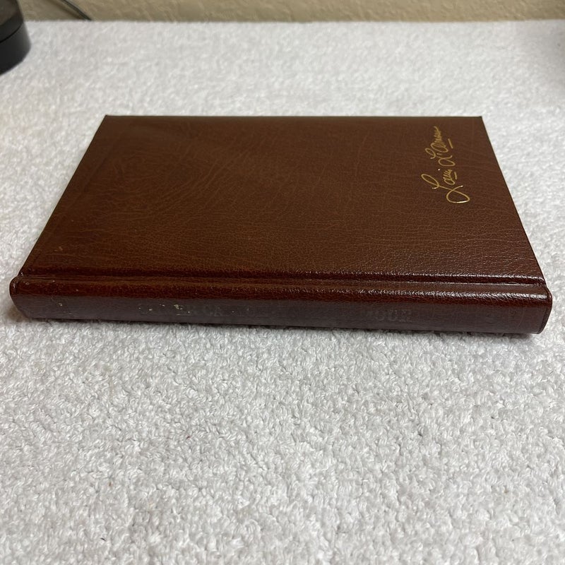 1956 Silver Canyon By Louis L'amour Brown Leather Cover