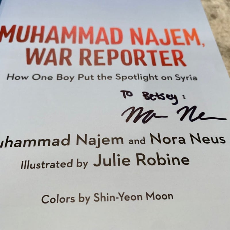 SIGNED—Muhammad Najem, War Reporter