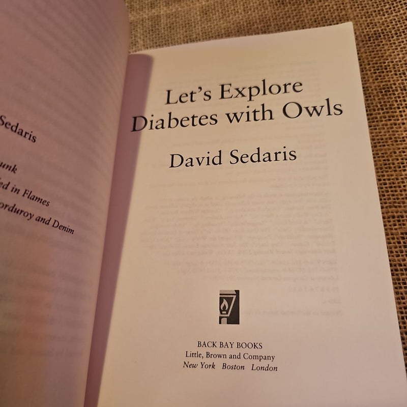 Let's Explore Diabetes with Owls