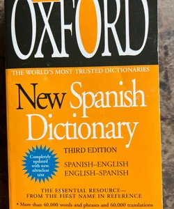 The Oxford New Spanish Dictionary