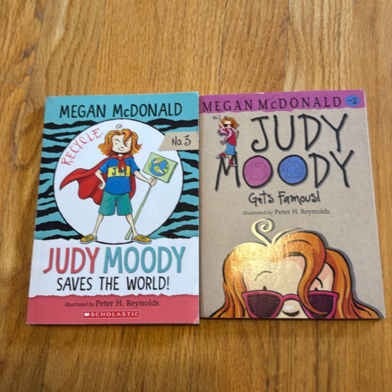 Judy Moody Gets Famous & Judy Moody Saves the World 