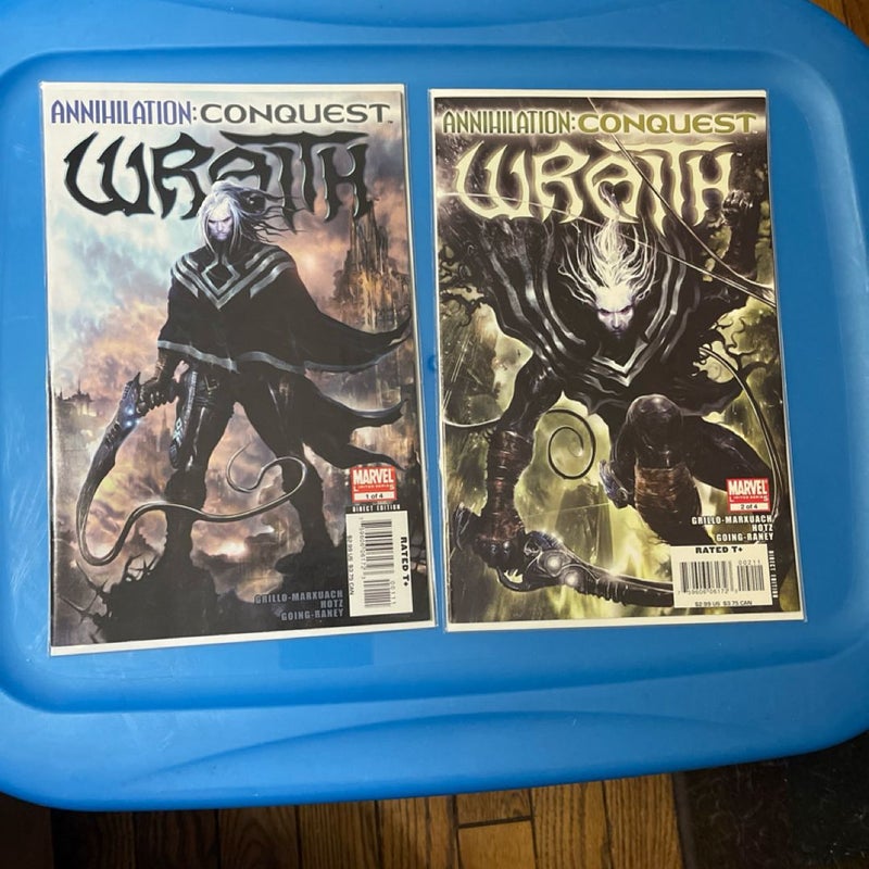 Annihilation: Conquest Wraith limited series 1-4 