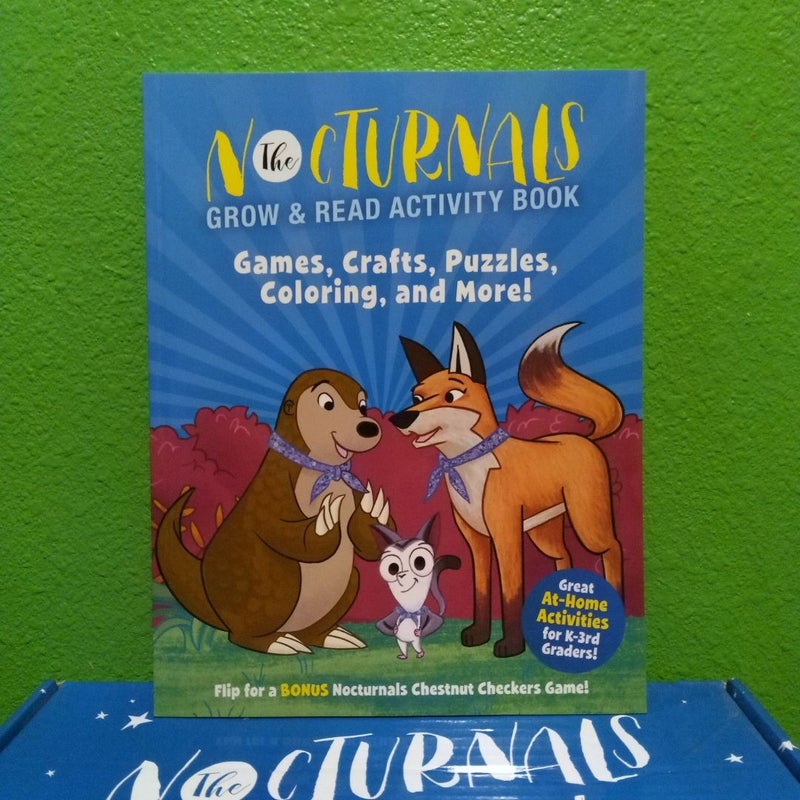 The Nocturnals Grow & Read Activity Box with Plush 🦊