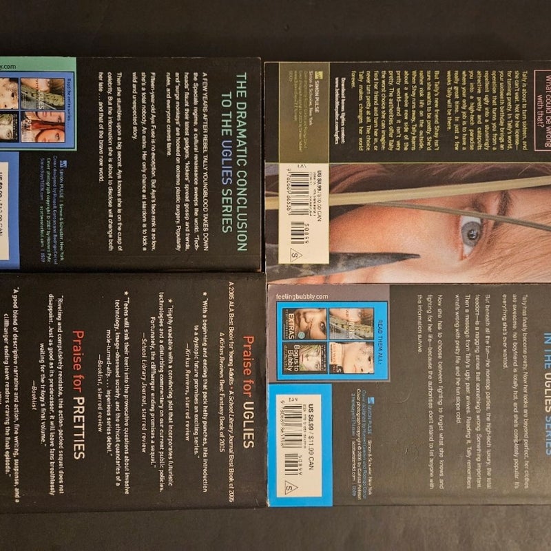 THE UGLIES TRILOGY BOOKS 