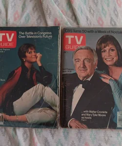 TV Guide 1970s (Mary Tyler Moore Covers)