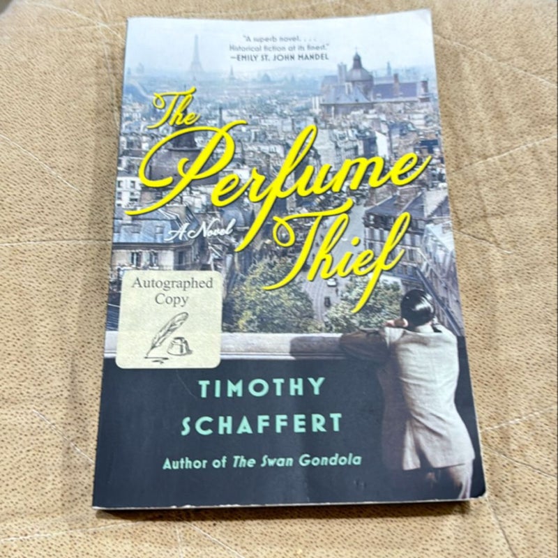 The Perfume Thief signed copy