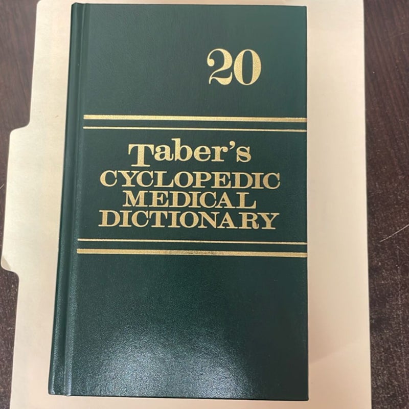 Taber's Cyclopedic Medical Dictionary