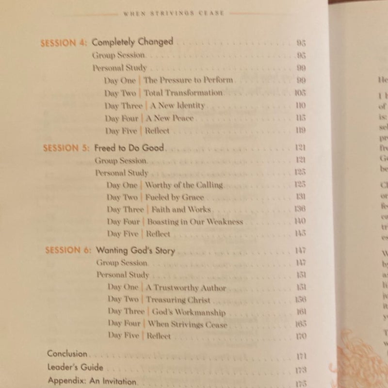 When Strivings Cease Study Guide Plus Streaming Video