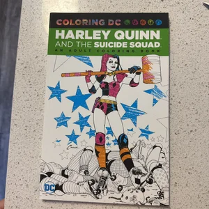 Harley Quinn and Suicide Squad Colouring B