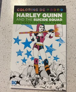 Harley Quinn and Suicide Squad Colouring B