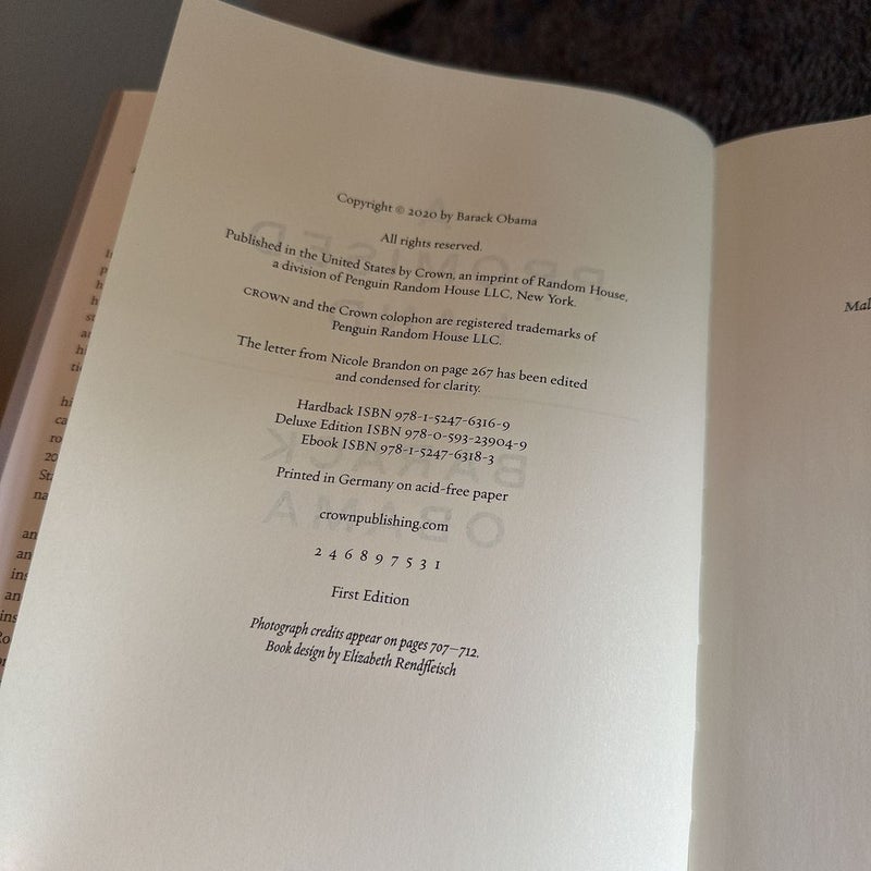 (First Edition) A Promised Land