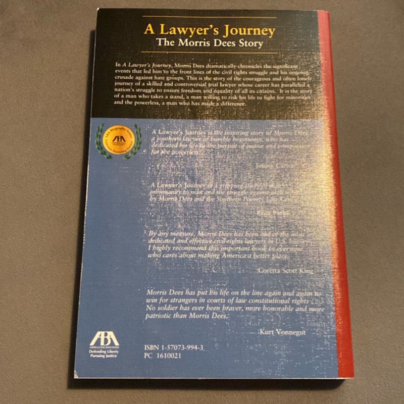 A Lawyer's Journey
