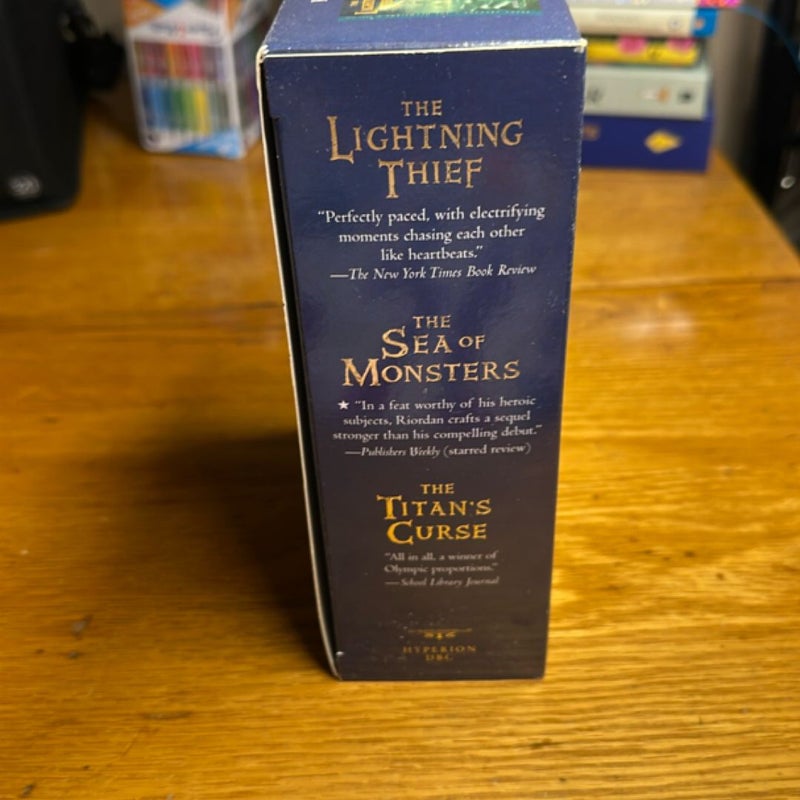 The Percy Jackson and the Olympians Pbk 3-Book