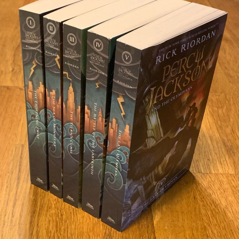 Percy Jackson and the Olympians Complete Set