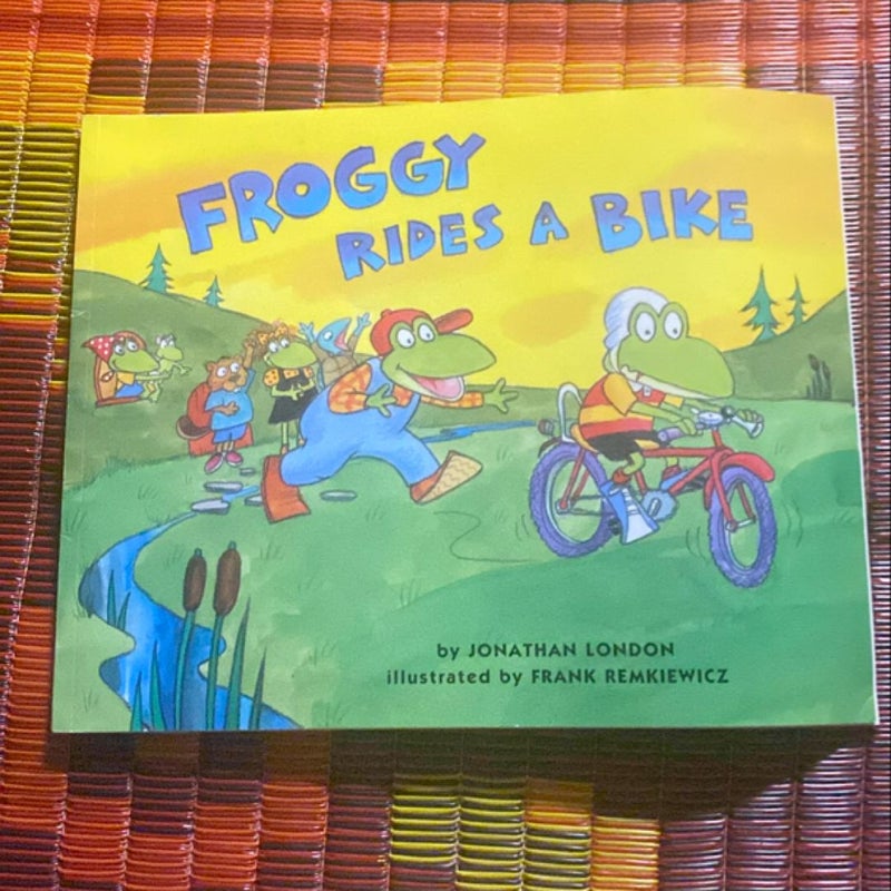 Froggy Rides a Bike