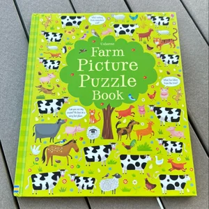 Farm Picture Puzzle Book