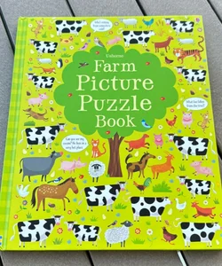 Farm Picture Puzzle Book