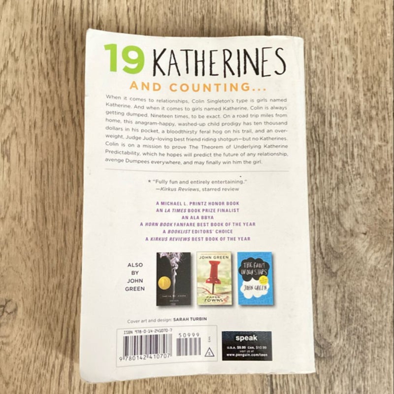 An Abundance of Katherines