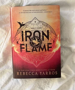 Iron Flame (The Empyrean Book 2) by Rebecca Yarros Limited Edition
