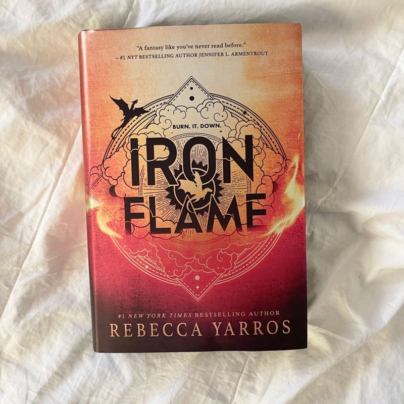Iron Flame (The Empyrean Book 2) by Rebecca Yarros Limited Edition by  Rebecca Yarros, Hardcover