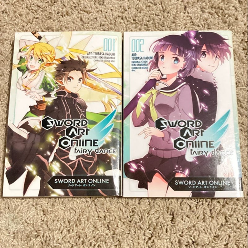 Sword Art Online: Fairy Dance, Vol. 1 and 2(manga)