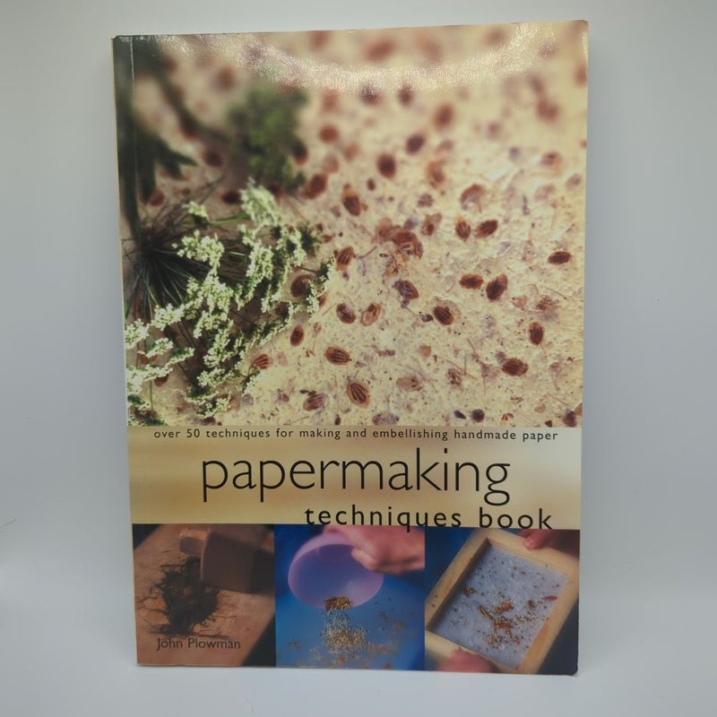 Papermaking Techniques Book