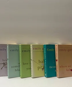 Emily Giffin (6 Book) Bundle: Heart of the Matter, Something Blue, Love the One You’re With, Baby Proof, The One & Only, & Where We Belong 