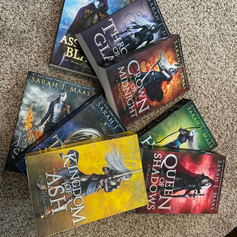 Out of print Throne of Glass Box Set