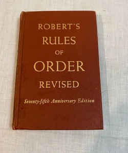 Roberts Rules of Order 