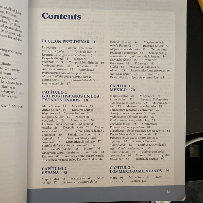 La Lengua Que Heredamos 7th Edition 