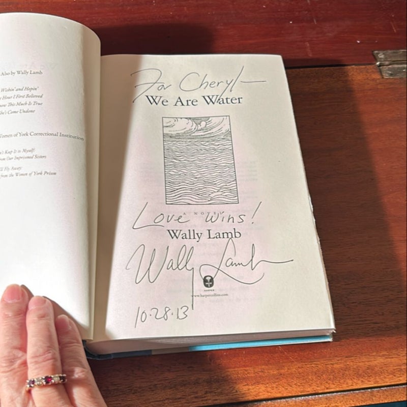 We Are Water (Signed 1st Ed/1st)