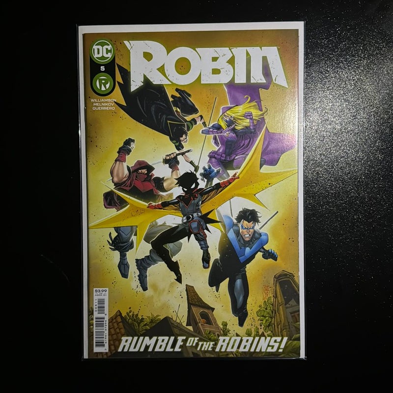 Robin # 5 Rumble of The Robins! DC Comics