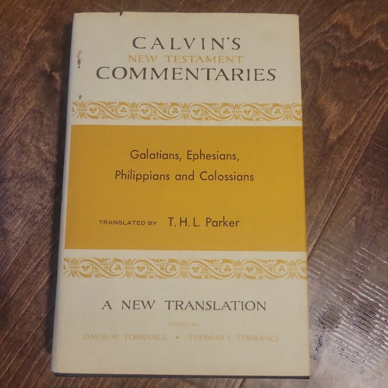 Calvin's New Testament Commentaries 