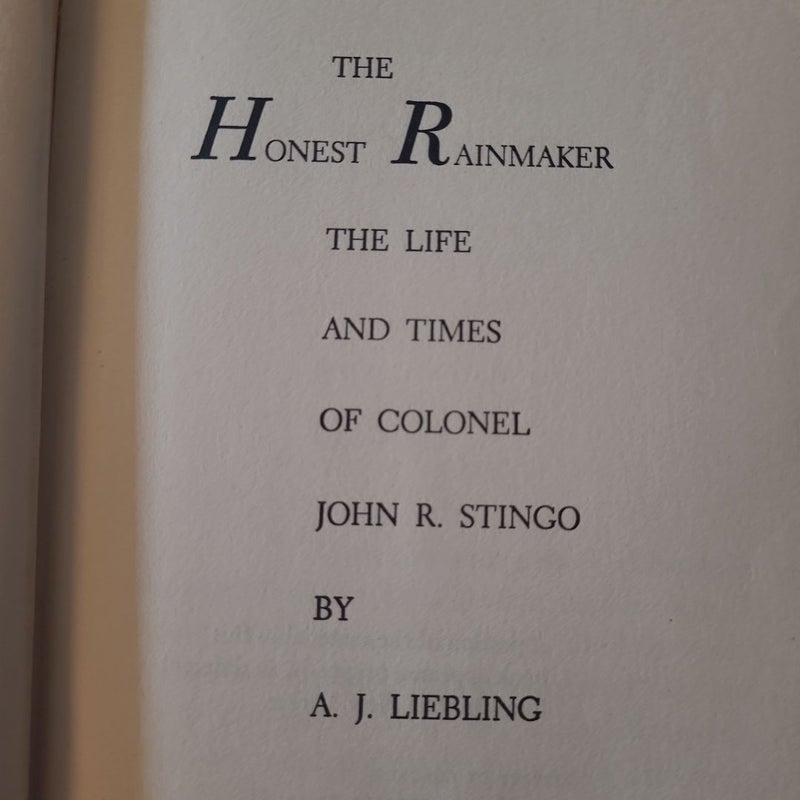 The Honest Rainmaker