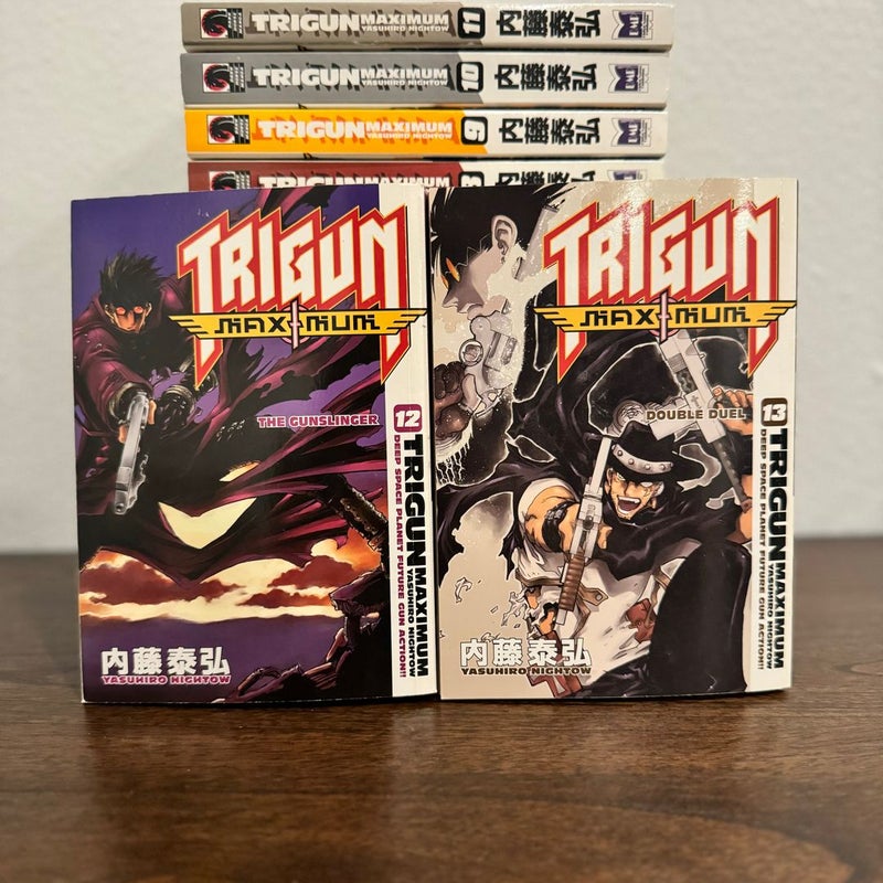 Trigun 1-2 & Trigun Maximum 1-14 Complete Sets • [Out of Print - English]