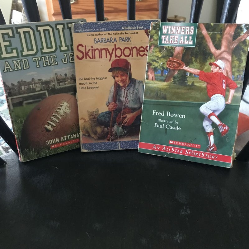 Bundle- Three books for the young athletes.  