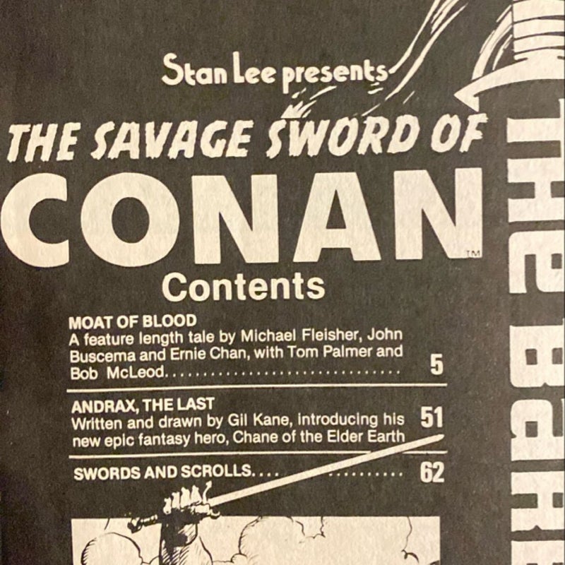 The Savage Sword of Conan