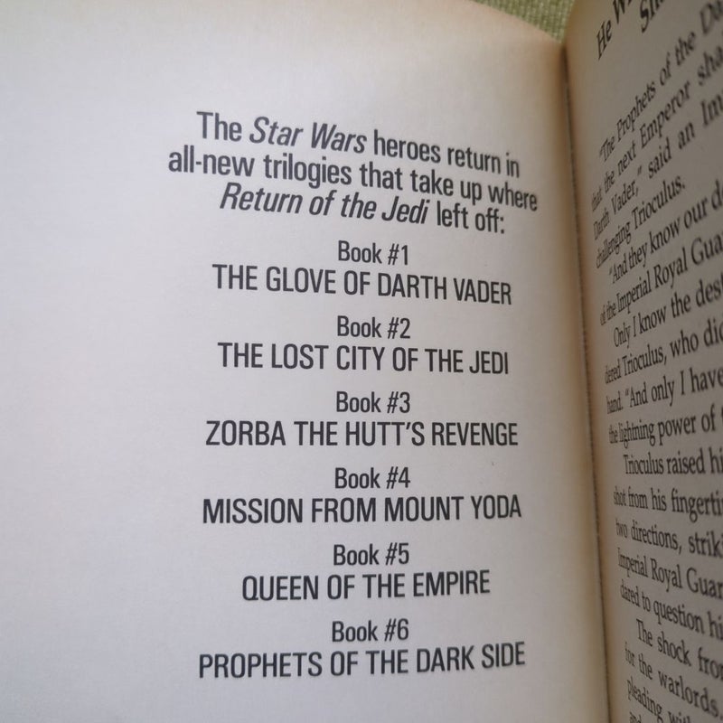 Vintage Star Wars Series: The Glove of Darth Vader #1 and The Lost City of the Jedi #2