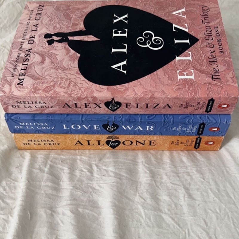 Alex and Eliza Book set