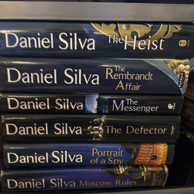 20 of Daniel Silva’s brilliant Gabriel Allon novels 