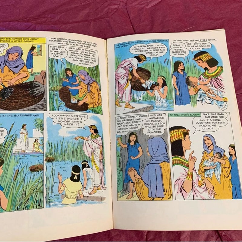 In the Beginning Bible Comic Book from 1978