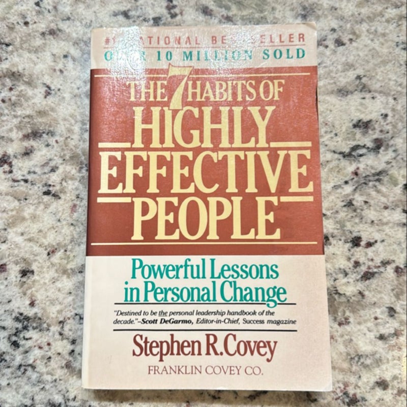 The Seven Habits of Highly Effective People