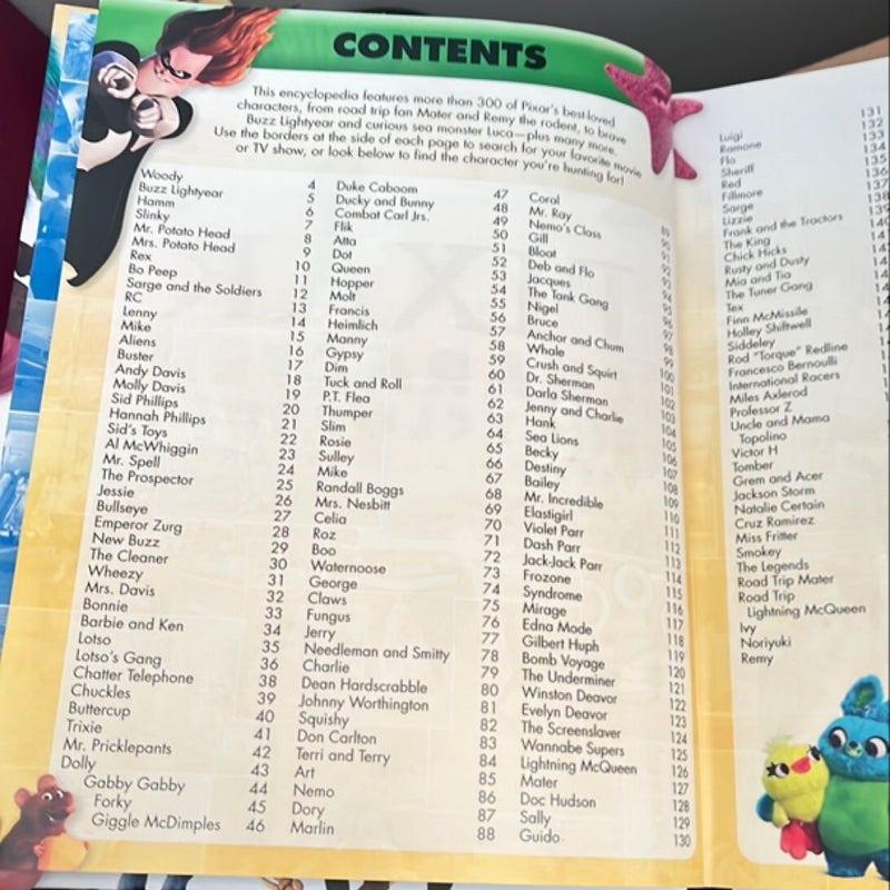 Disney Pixar Character Encyclopedia Updated and Expanded