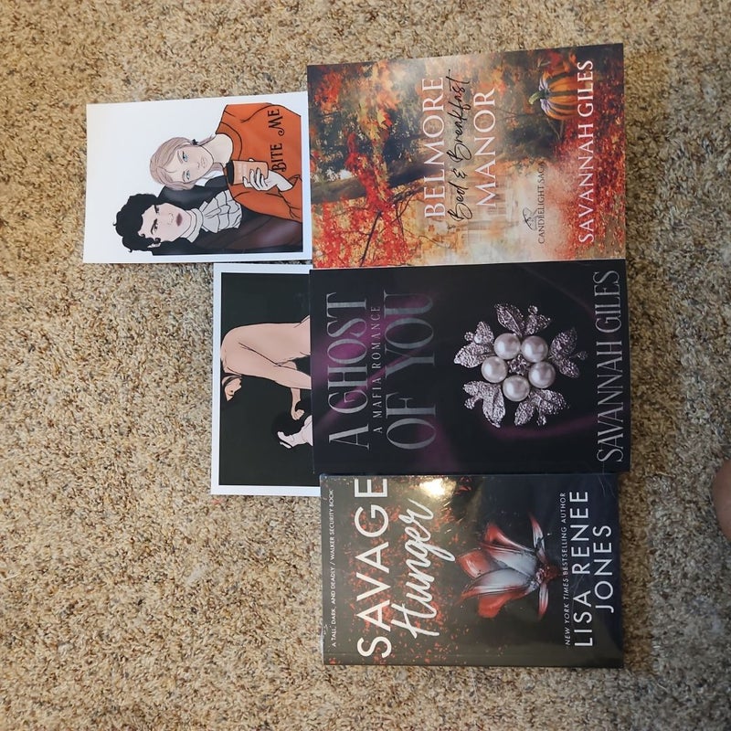 Contemporary dark romance signed bundle art print Giles Arc Jones Mafia