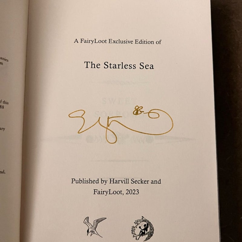 The Starless Sea (Signed)