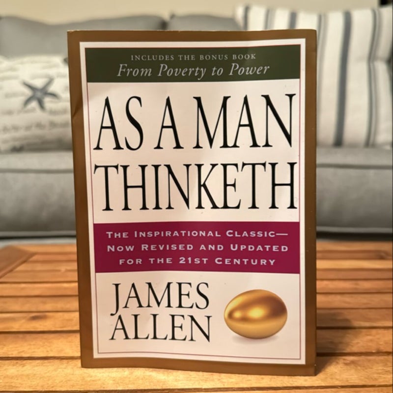 As a Man Thinketh